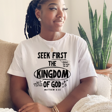 Load image into Gallery viewer, Seek First the Kingdom- Matthew 6:33
